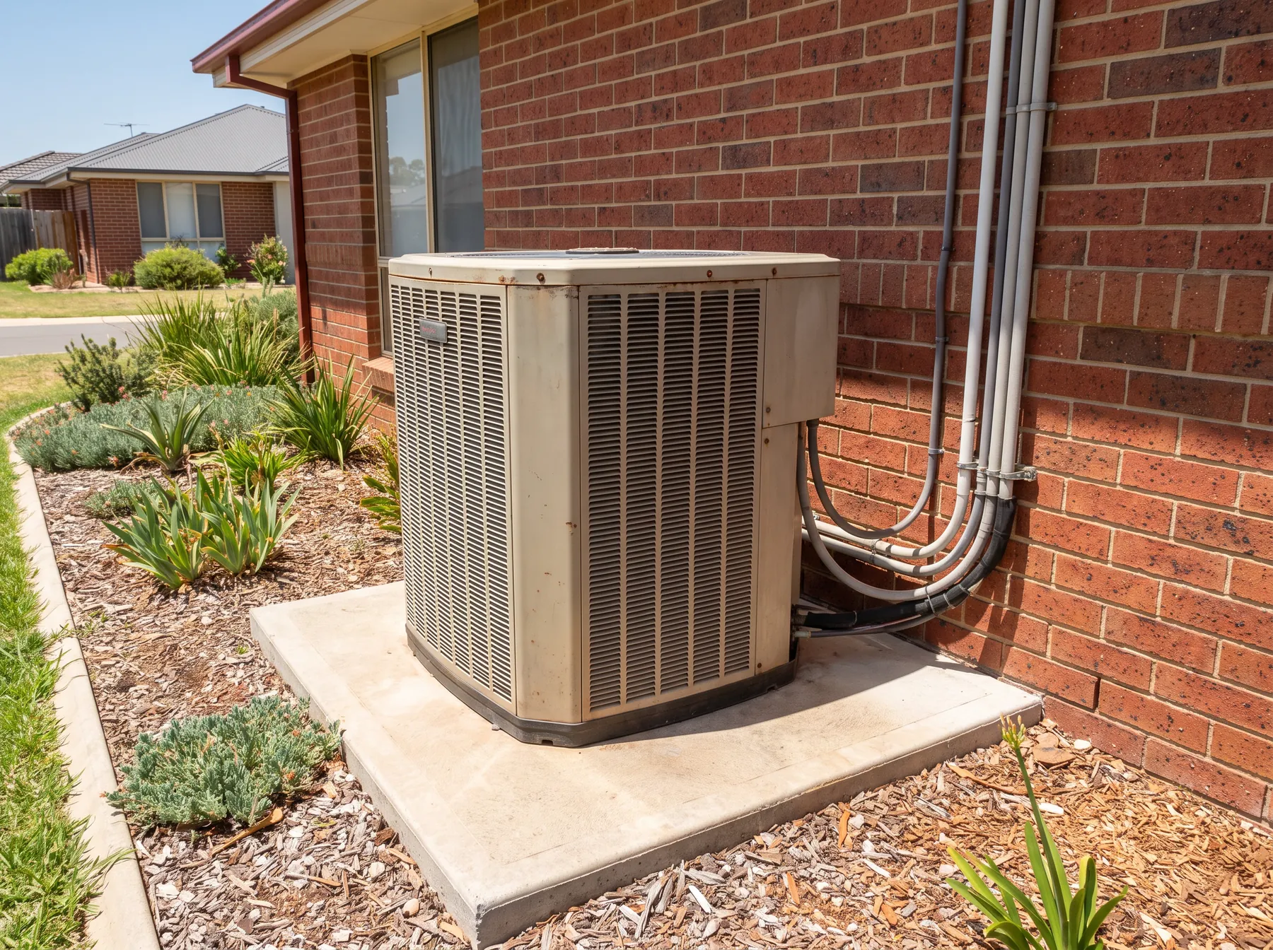 Split-system outdoor condenser